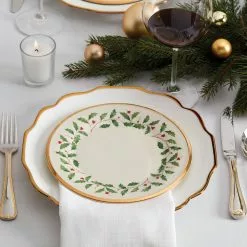 Lenox Salad Plate Holiday -Lenox The Christmas Shop Sales 146504010 w12