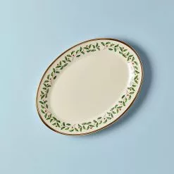 Lenox Platter Holiday Serving Oval