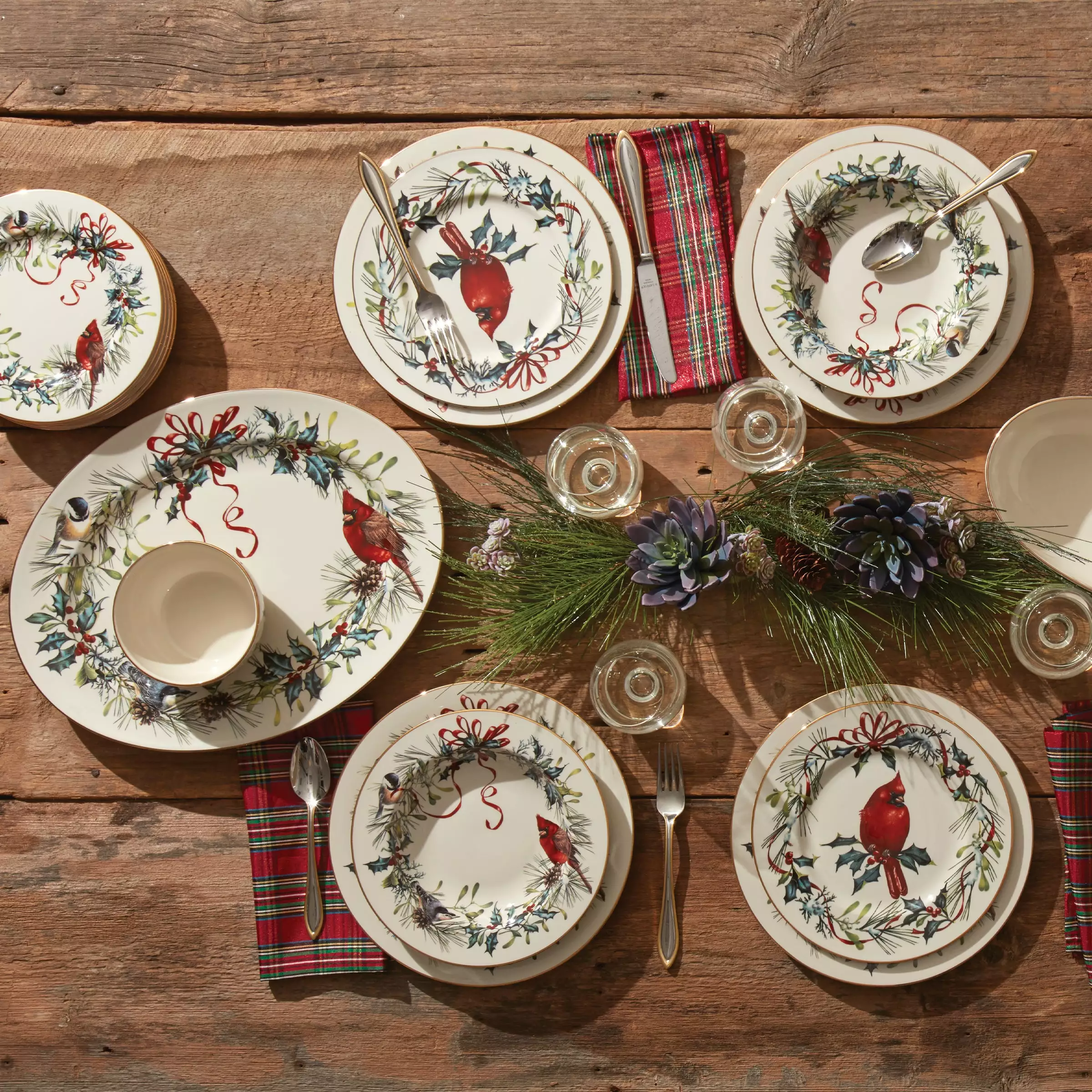 Lenox Place Setting 5-Piece Greeting Winter 4 Lenox Place Setting 5-Piece Greeting Winter - Image 2