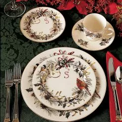Lenox Place Setting 5-Piece Greeting Winter 10 Lenox Place Setting 5-Piece Greeting Winter -Lenox The Christmas Shop Sales 185591602 w1