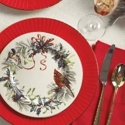 Lenox Place Setting 5-Piece Greeting Winter 12 Lenox Place Setting 5-Piece Greeting Winter -Lenox The Christmas Shop Sales 185591602 w2