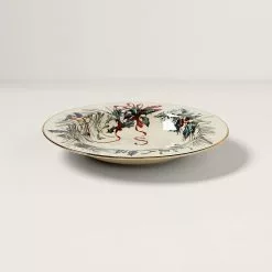 Lenox Bowl Rimmed Greeting Winter