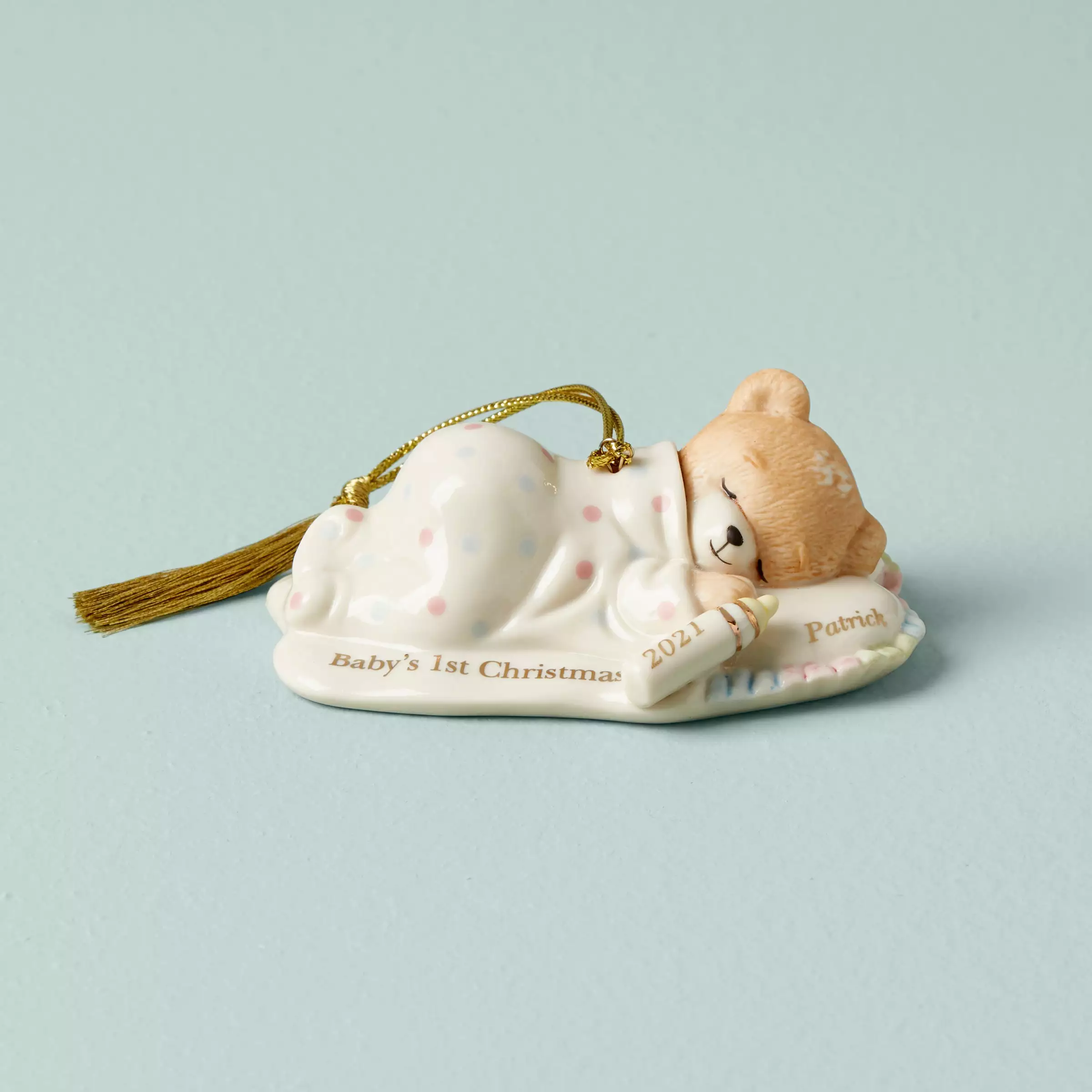 Lenox Baby' Ornament First Cuddle Hug Bear 3 Lenox Baby' Ornament First Cuddle Hug Bear