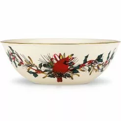 Lenox Bowl Serving Winter Greeting