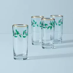 Lenox Holiday™ 4-piece Highball Glass Set