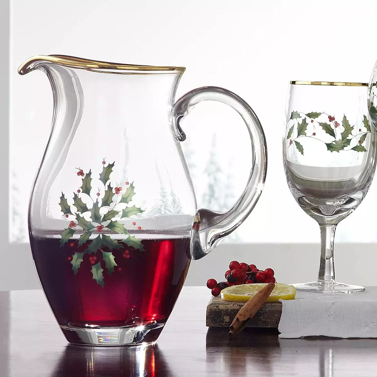 Lenox Holiday™ 4-piece Iced Beverage Glass Set 5 Lenox Holiday™ 4-piece Iced Beverage Glass Set - Image 3