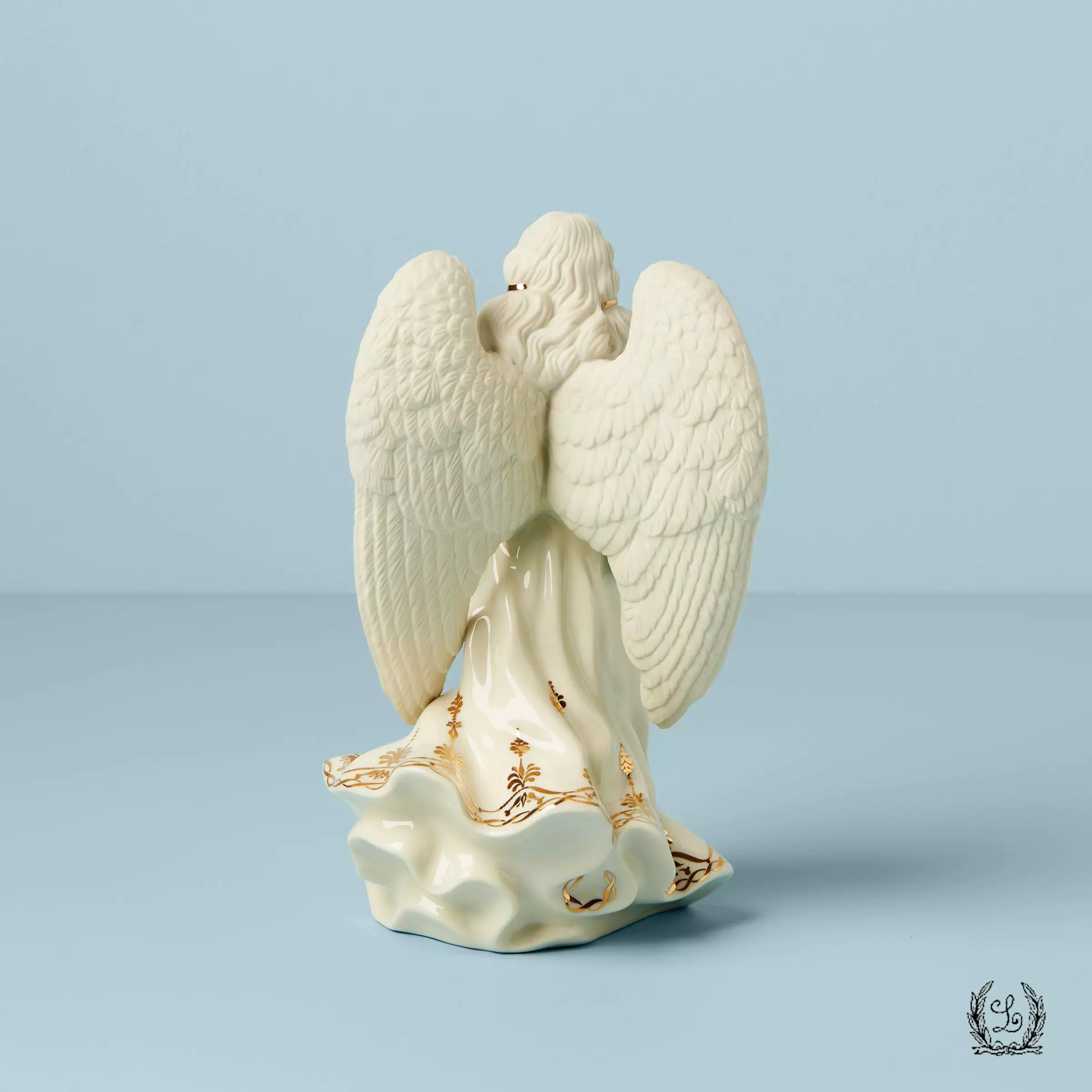 Lenox First Blessing Nativity Angel Of Hope Figurine 4 Lenox First Blessing Nativity Angel Of Hope Figurine - Image 2