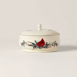 Lenox Dish Covered Greeting Winter