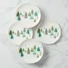 Lenox Set Accent Plate Balsam Lane 4-Piece -Lenox The Christmas Shop Sales 880066 w10