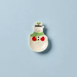 Lenox Hosting The Holiday Snowman Spoon Rest