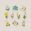 Lenox Set Ornament 10-Piece Celebrate Flower -Lenox The Christmas Shop Sales 882637 w10