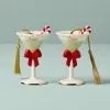 Martini Lenox Forever Friend Set Ornament Glas 2 Piece -Lenox The Christmas Shop Sales 883290 w10