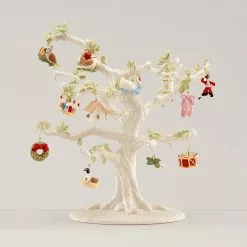 Lenox Twelve Day Of Christmas Ornament Tree 12-Piece
