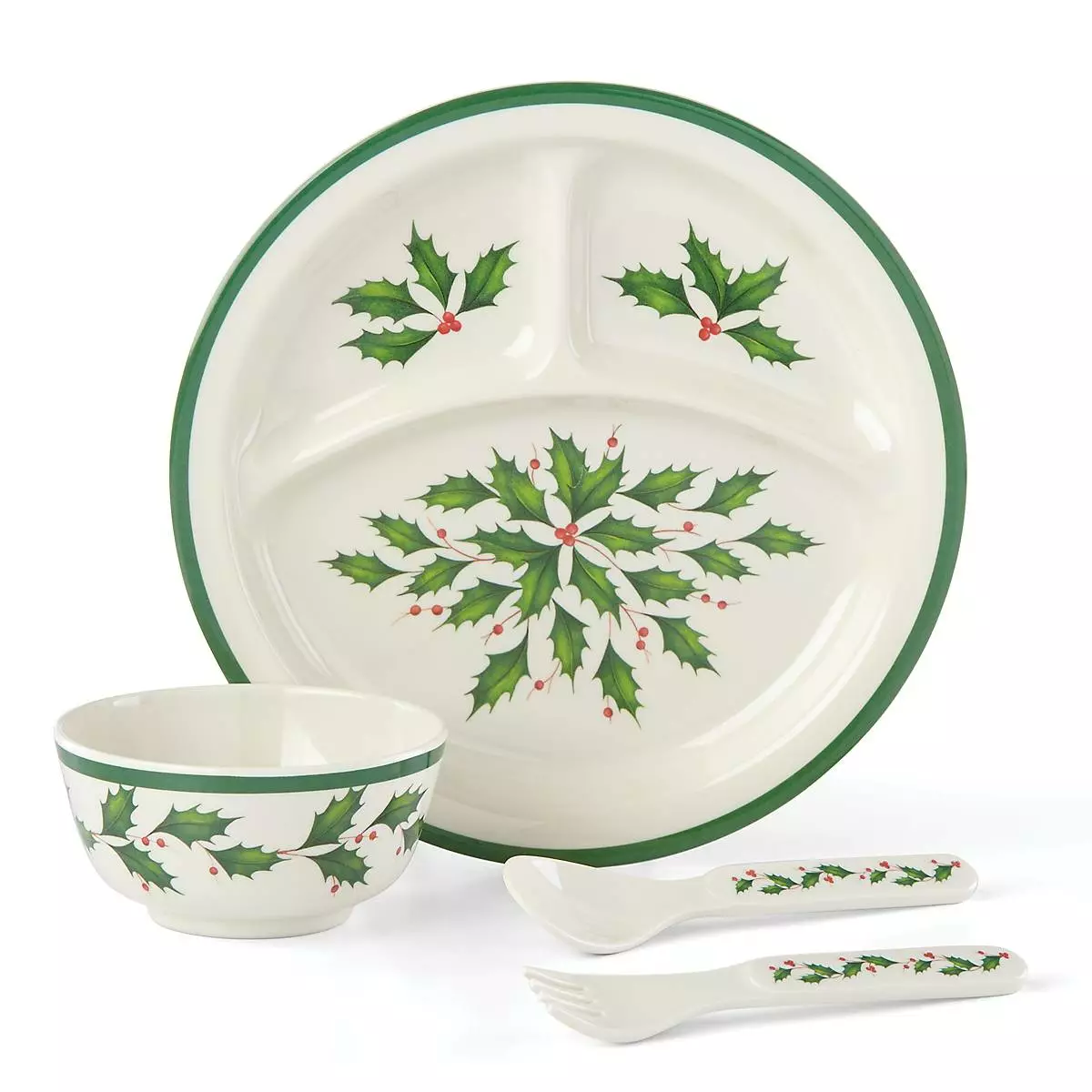 Lenox Holiday™ Children's 4-piece Dinner Set 4 Lenox Holiday™ Children's 4-piece Dinner Set - Image 2