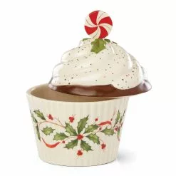 Lenox Hosting the Holidays™ Cupcake Candy Dish -Lenox The Christmas Shop Sales 886642 w1 49555942 580b 46d5 954a f214bb37a623