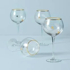 Lenox Holiday™ Gold 4-Piece Balloon Glass Set