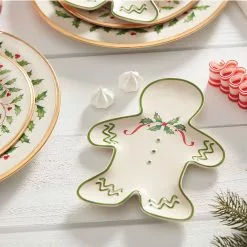 Lenox Holiday™ Gingerbread Man Accent Plate -Lenox The Christmas Shop Sales 887060 w1 769f078b 63b8 4c7a b4a0 47be2ebb8000