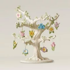 Lenox Set Ornament Tree 10-Piece Celebrate Flower