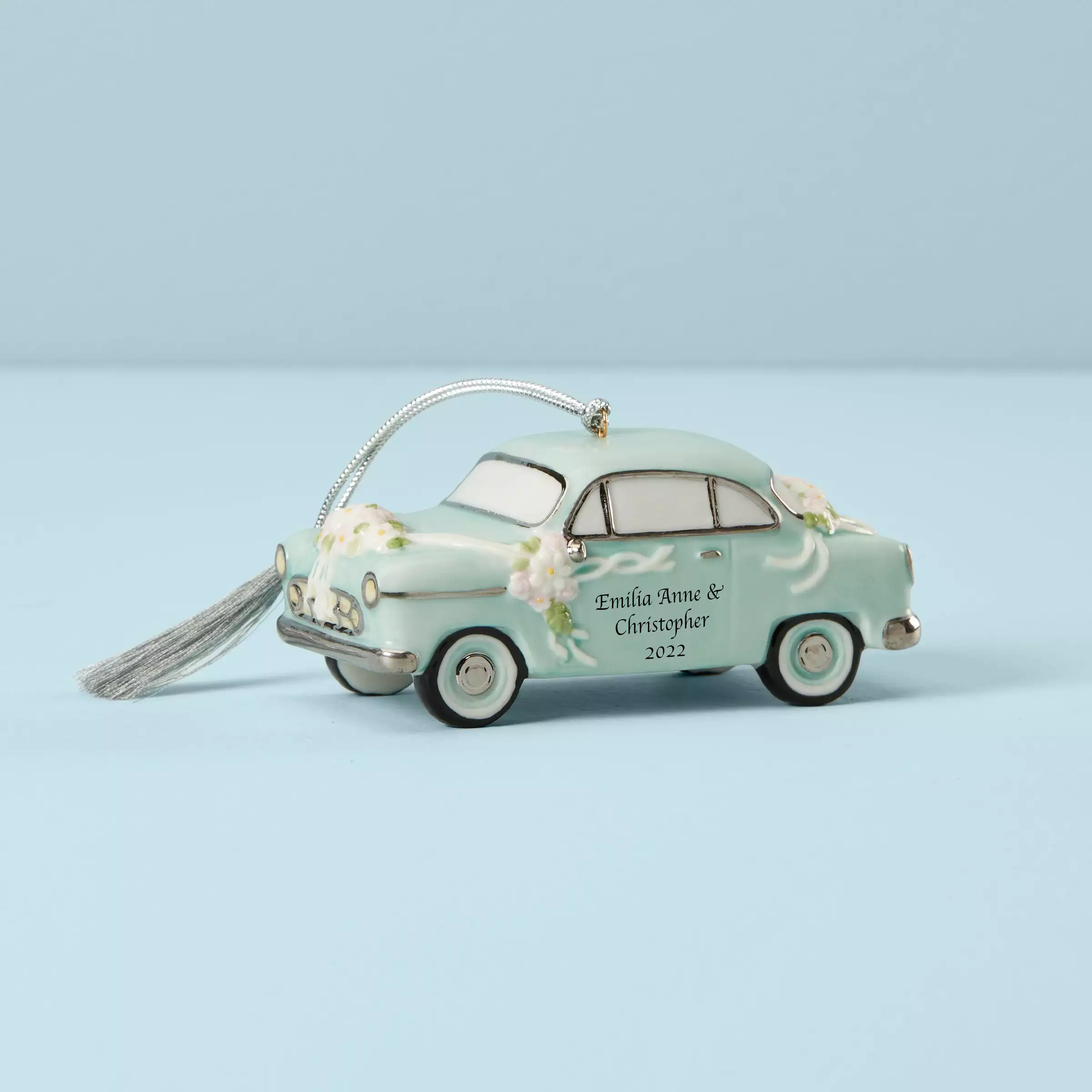 Lenox Just Married Car Ornament Vintage 3 Lenox Just Married Car Ornament Vintage
