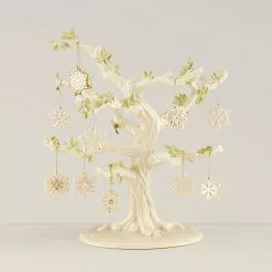 Lenox Set Ornament Tree 10 Piece Snowflake