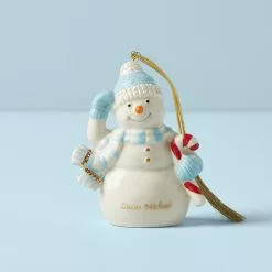 Lenox Ornament Snowman Winter