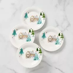 Lenox Set Tidbit Plate Balsam Lane 4-Piece