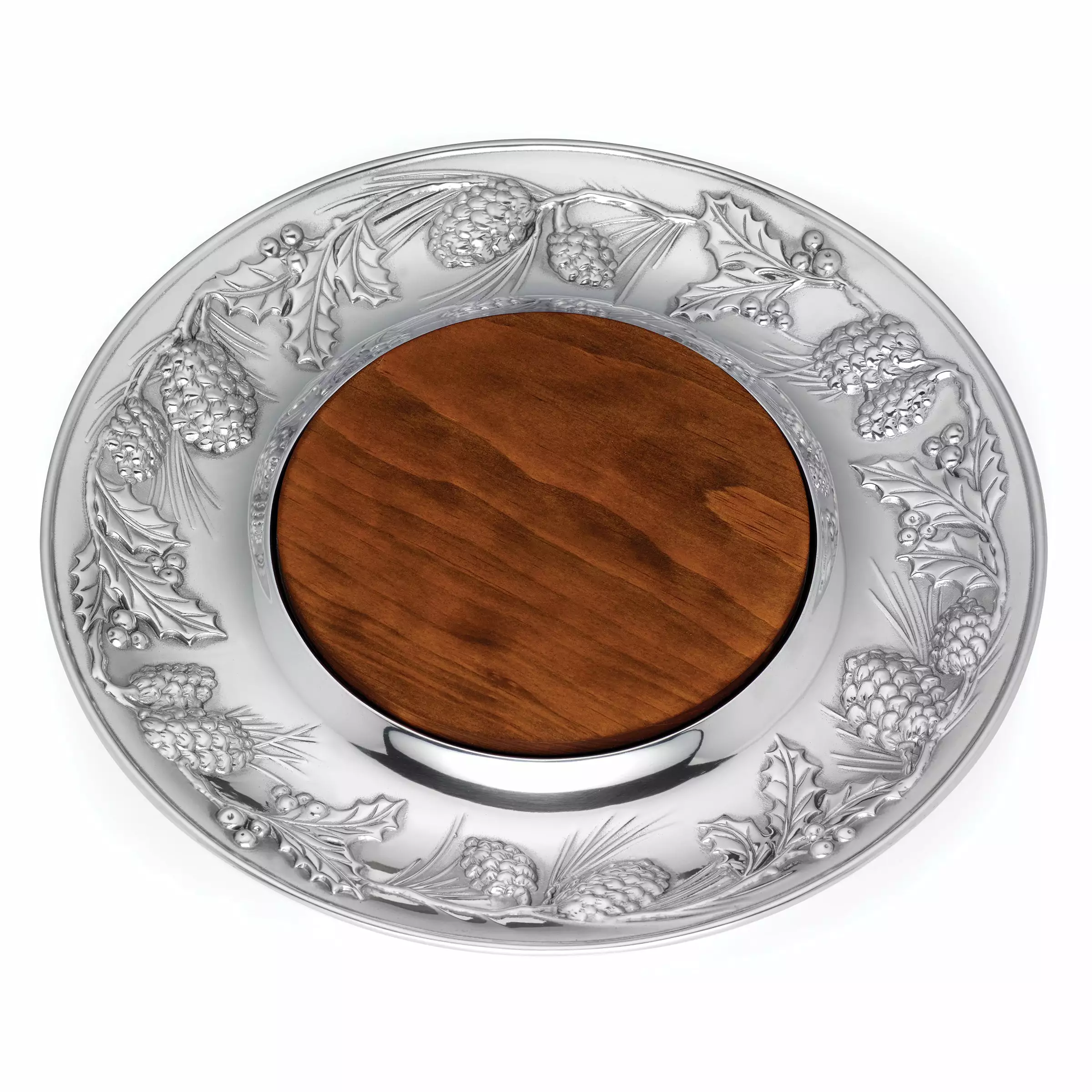Lenox Cheeseboard Metal Wood Holiday 4 Lenox Cheeseboard Metal Wood Holiday - Image 2