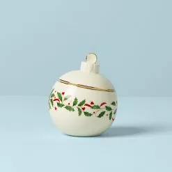 Lenox Candy Jar Holiday