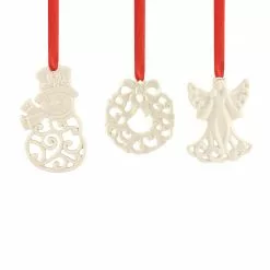 Lenox Set Ornament Charm 3-Piece