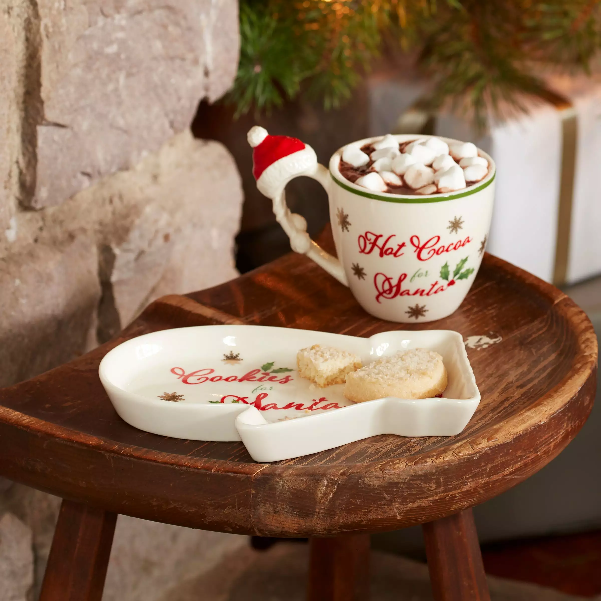 Lenox Set Cookie Hosting The Holiday 2-Piece Santa 4 Lenox Set Cookie Hosting The Holiday 2-Piece Santa - Image 3