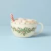 Lenox Cocoa Candy Dish Mug Holiday Covered 2 Lenox Cocoa Candy Dish Mug Holiday Covered -Lenox The Christmas Shop Sales 893489 w10