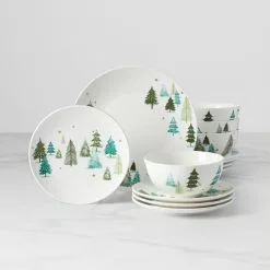 Lenox Set Dinnerware Balsam Lane 12-Piece