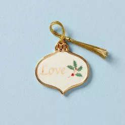 Lenox Ornament Charm Love Holiday