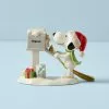 Lenox Snoopy' Santa Ornament Letter -Lenox The Christmas Shop Sales 893628 W11 1