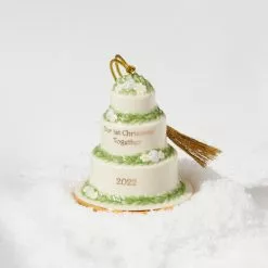 Lenox Cake Ornament Our 1St Christmas Together 2022 9 Lenox Cake Ornament Our 1St Christmas Together 2022 -Lenox The Christmas Shop Sales 893711 LHOL 22 FEA 1