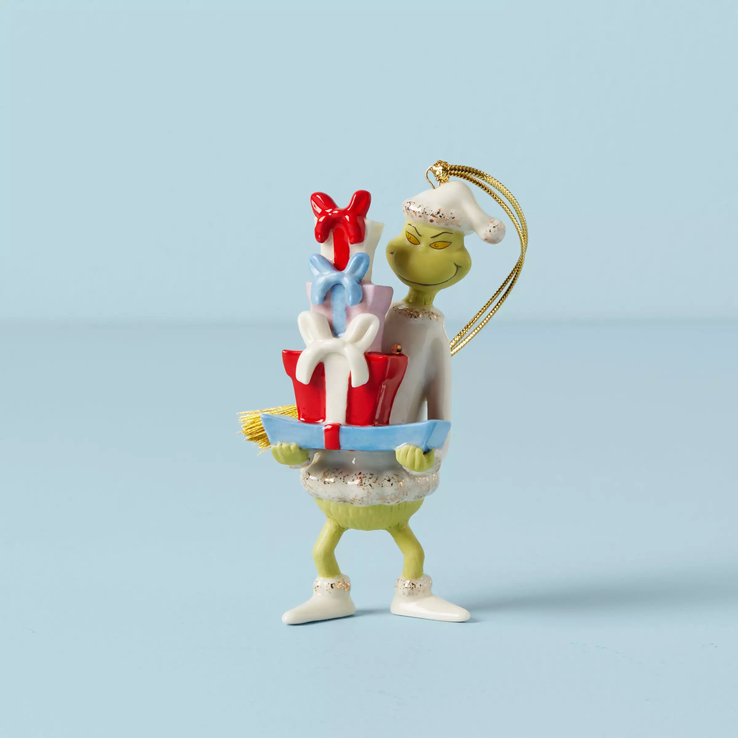 Lenox The Grinch With All The Gifts Ornament 3 Lenox The Grinch With All The Gifts Ornament