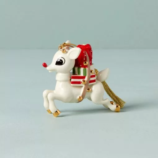 Lenox Ornament Rudolph All -Lenox The Christmas Shop Sales 893726 w10