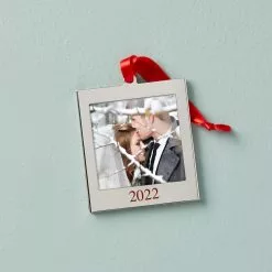 Lenox Ornament Charm Metal Frame 2022