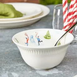Lenox Set Profile Dinnerware Snow Day 12-Piece -Lenox The Christmas Shop Sales 893852 w12