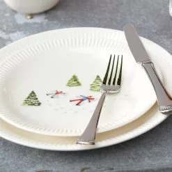 Lenox Set Profile Dinnerware Snow Day 12-Piece -Lenox The Christmas Shop Sales 893852 w15