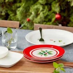 Lenox Set Profile Dinnerware Snow Day 12-Piece -Lenox The Christmas Shop Sales 893852 w17