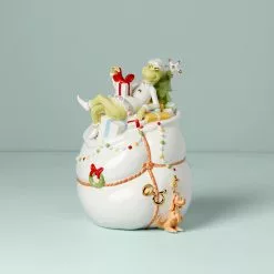 Lenox Cookie Jar Merry Grinchma