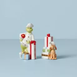 Lenox Set Pepper Salt Merry Grinchma