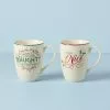 Lenox Set Mug Nice Naughty Holiday -Lenox The Christmas Shop Sales 894182 w10