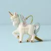 Lenox Ornament Prancing Personalized Unicorn -Lenox The Christmas Shop Sales 894189 w10