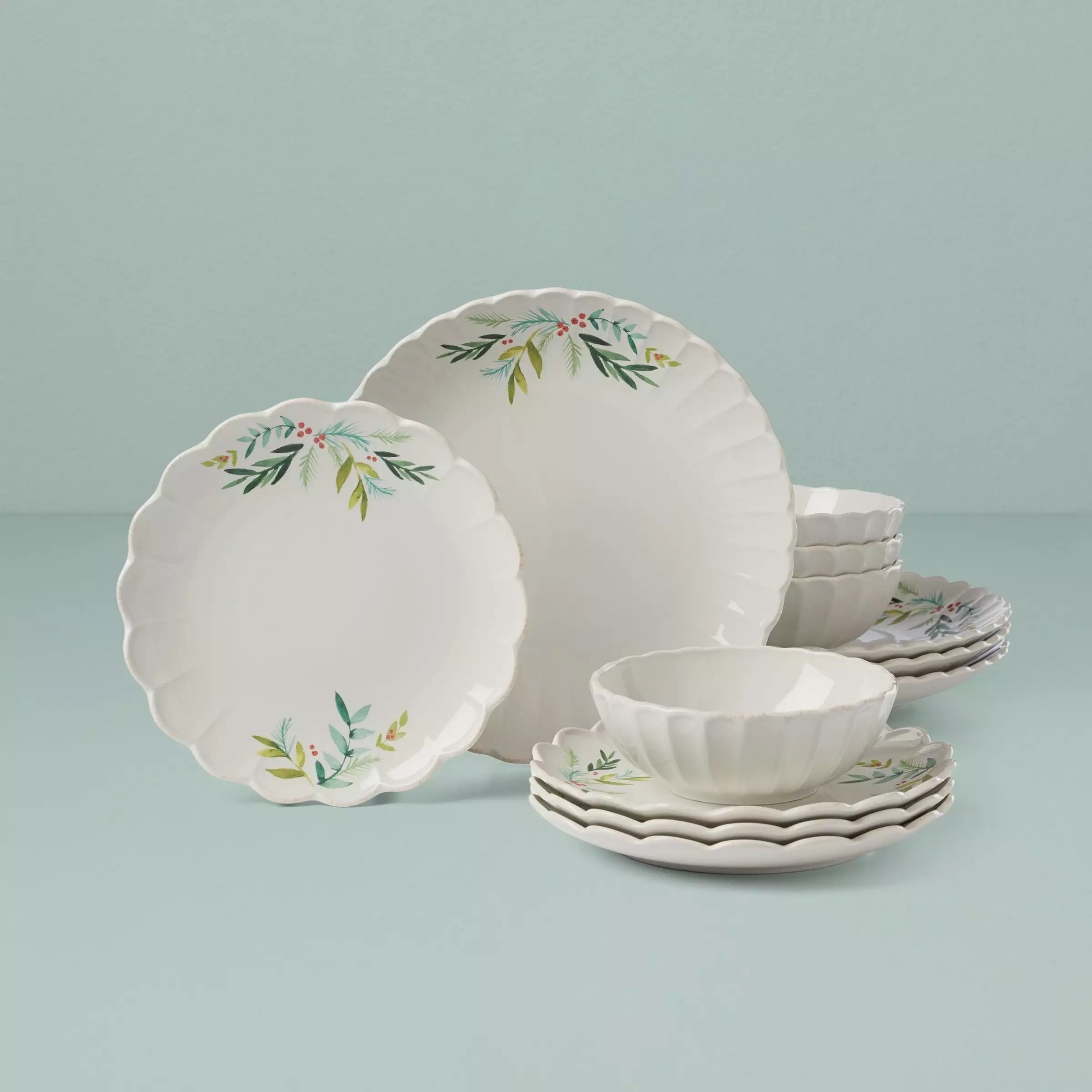 Lenox Set French Perle Berry 12-Piece 2 Lenox Set French Perle Berry 12-Piece