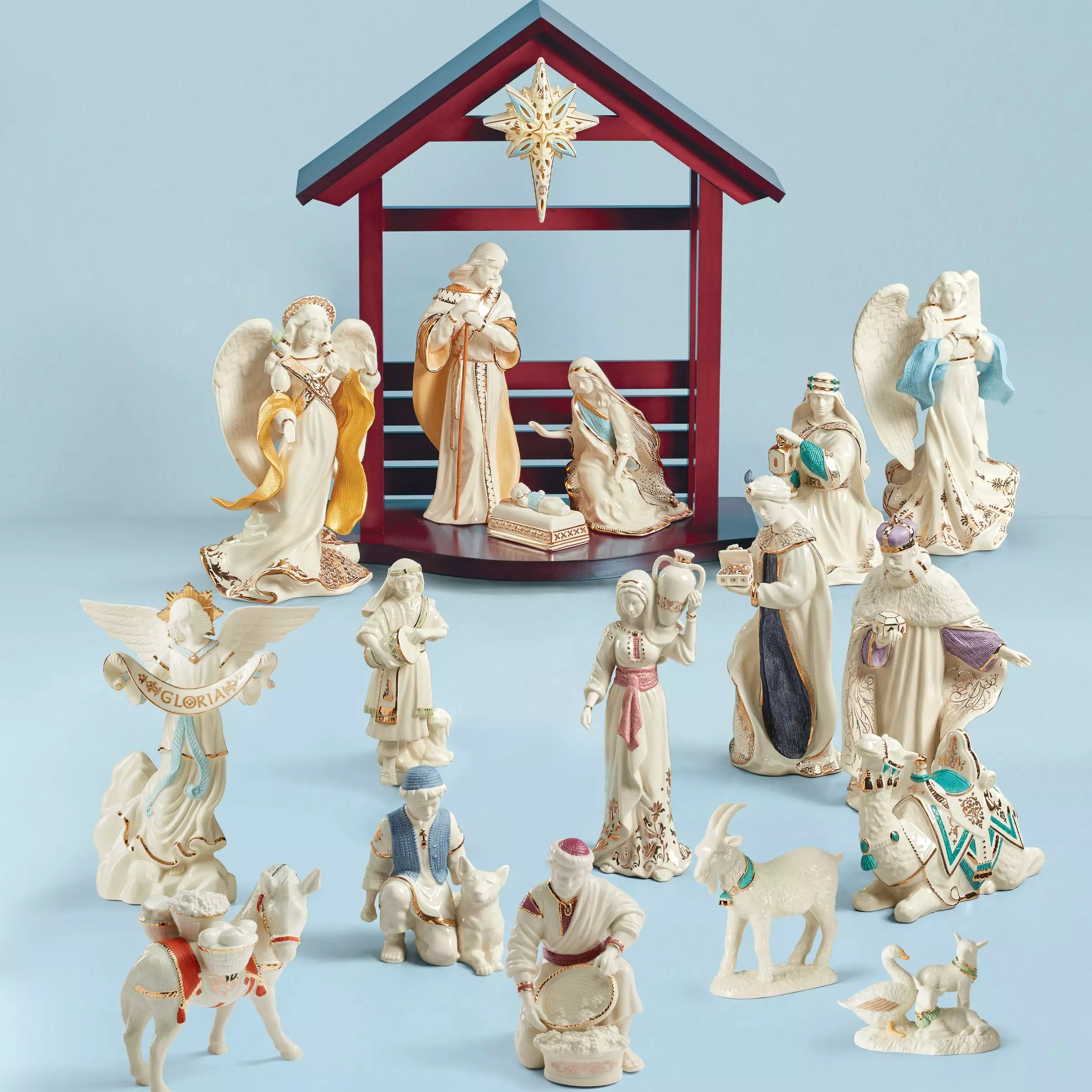 Lenox Set First Blessing 19-Piece Nativity 2022 2 Lenox Set First Blessing 19-Piece Nativity 2022